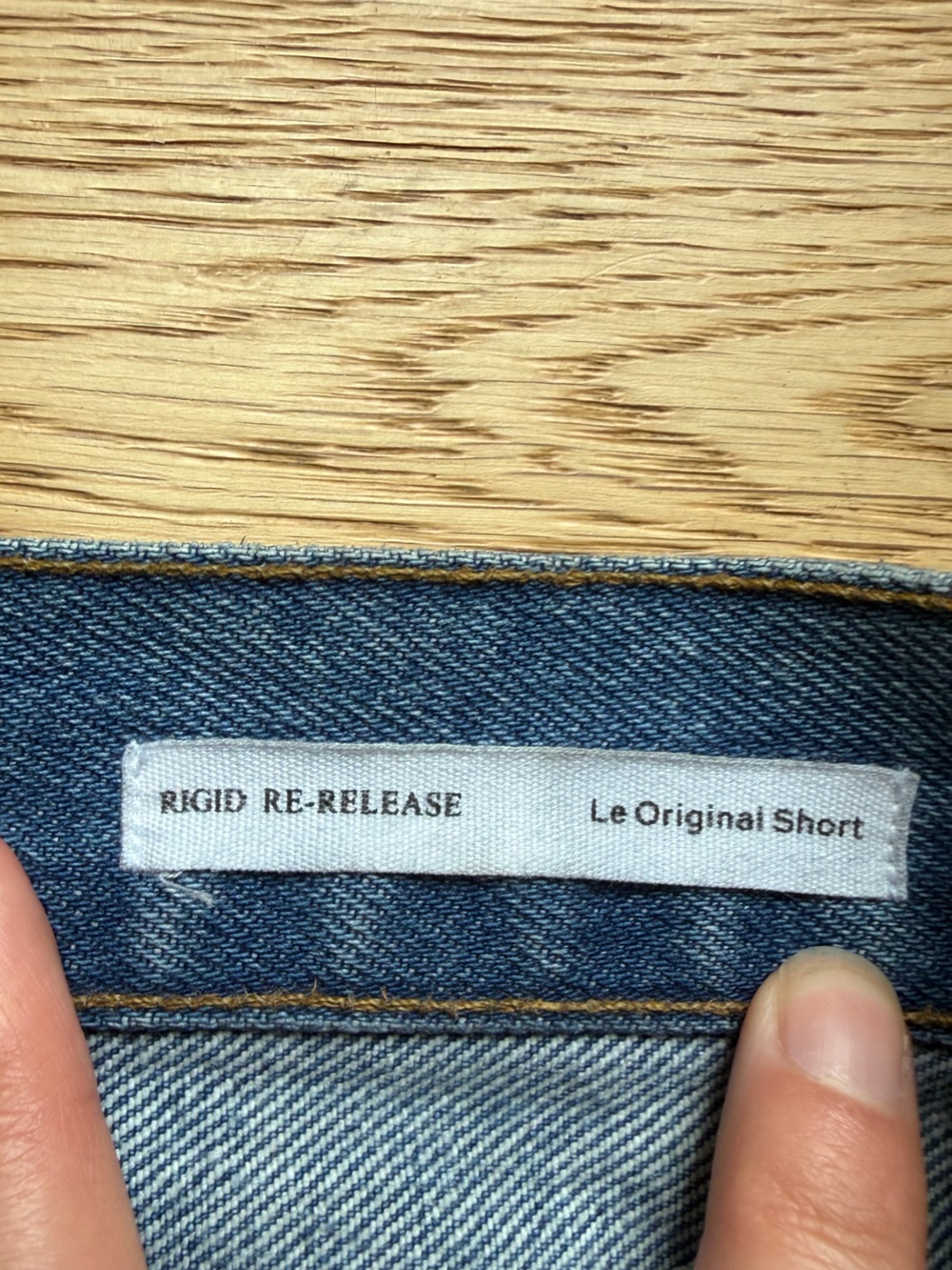 Frame Denim Le Original short Re Release Troubadour - 28 - Picture 8 of 17